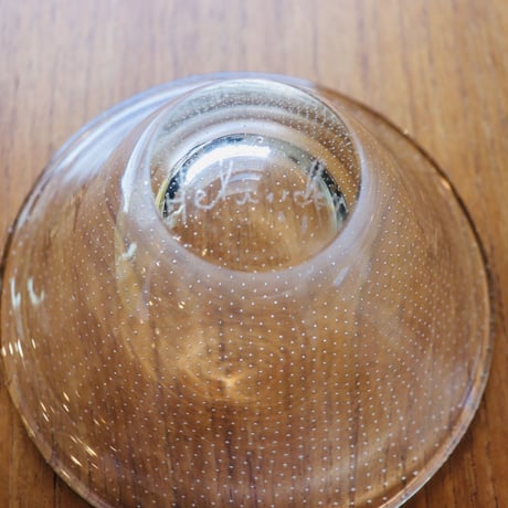 Olavi Helander glass bowl