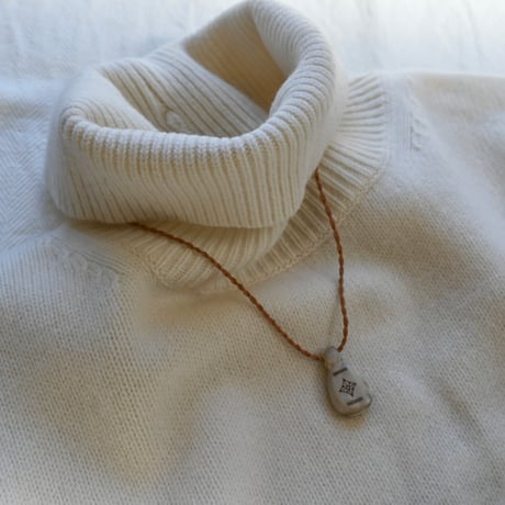 Vintage Saami reindeer antler  Necklace