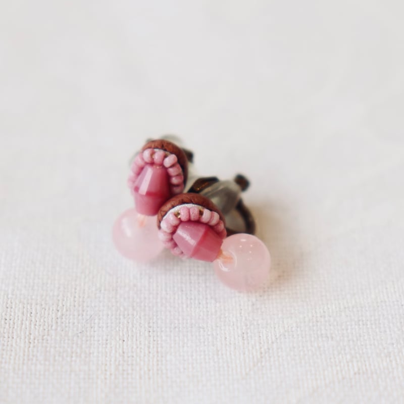 tamas blister pierce/ earrings | plum