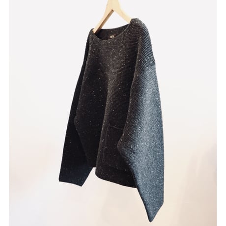 raha donegal tweed wide pull over