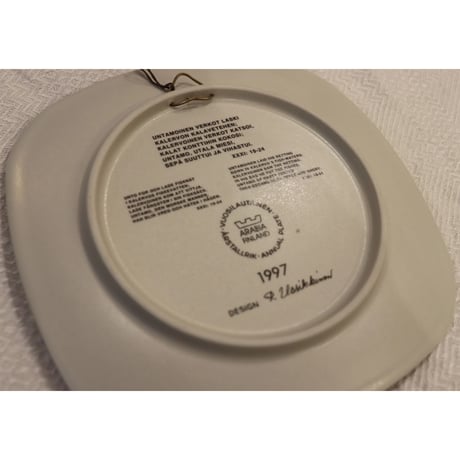 arabia kalevala(カレワラ）1997 annual wall plate