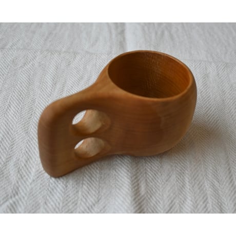Vintage wooden cup or kåsa, kuksa, guksi