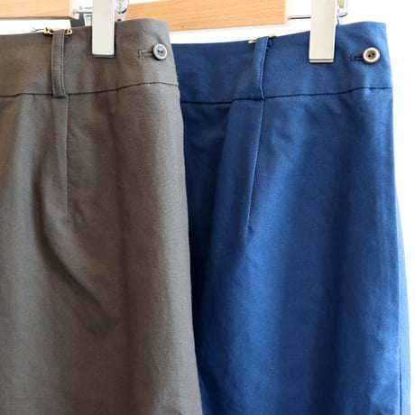 atelier naruse cotton tight long skirt