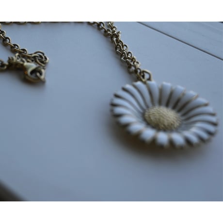 Georg Jensen daisy long chain necklace