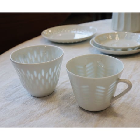 Arabia rice  coffee  c/s + dessertplate set  A