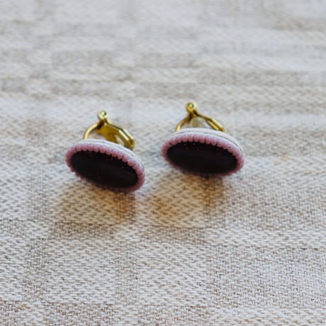 Reflect purple pierce / earrings