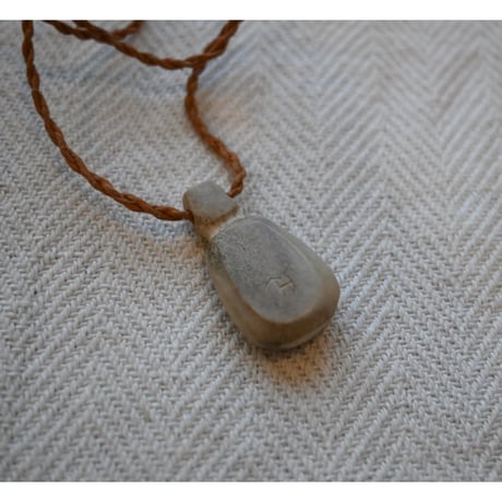 Vintage Saami reindeer antler  Necklace