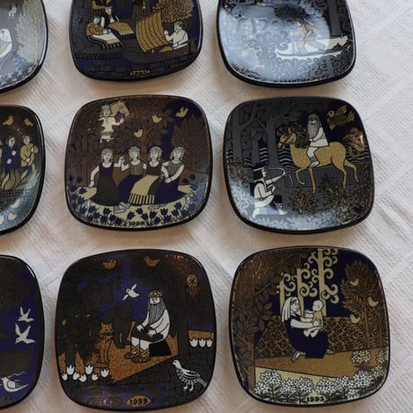 arabia kalevala 1978 wall plate