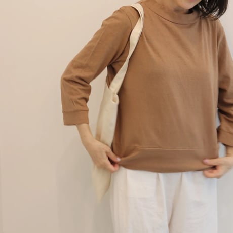HAU tops gauze 3/4 sleeve
