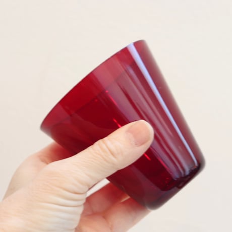 Nuutajarvi 2744 tumbler M  deep red