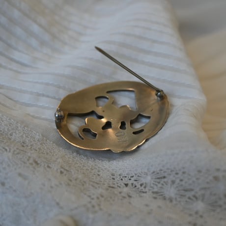 Georg Jensen moonlight grape  brooch (oval)