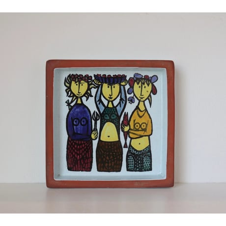 Stig Lindberg Karneval カーニバル プレート c スティグ・リンドベリ Stig Lindberg カーニバル