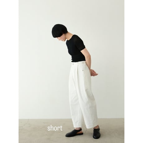 miho umezawa sun dry canvas unisex cocoon pants