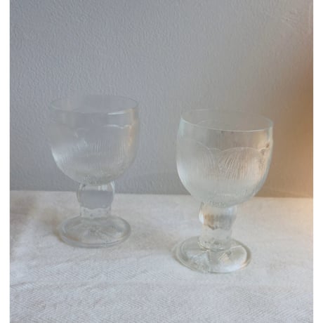 Nuutajärvi  Pioni wine glass