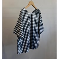 raha edodaki gingham check blouse