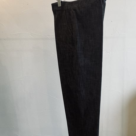 miho umezawa cotton slab yarn straight pants