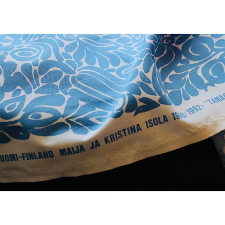 Marimikko 'Tamara Blue'  vintage textile
