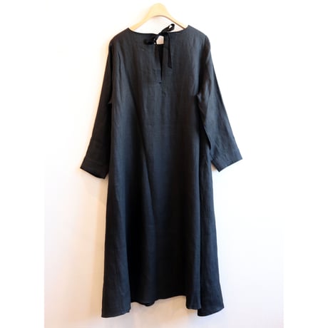 pot and tea linen twill back ribbon one piece