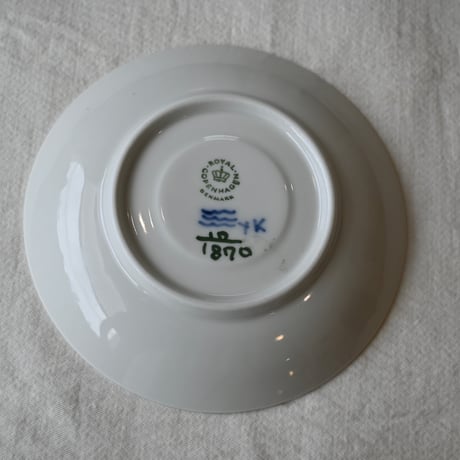 Royal Copenhagen blue flower coffee c/s (curved)