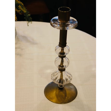 Erik Höglund candle stand  gold