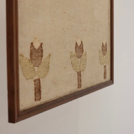 Finnish linen transparent tapestry