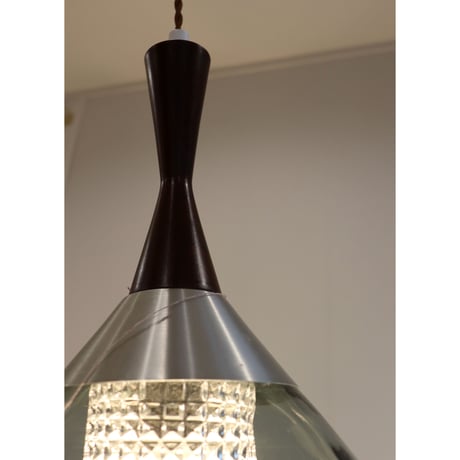 Orrefors  double glass ceiling lamp