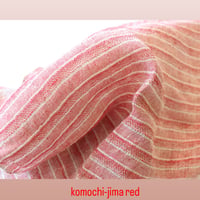 Tenjin linen half-size  kitchen towel 'gunnai-jima'