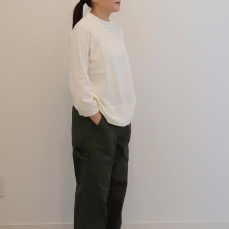 HAU tops gauze 3/4 sleeve