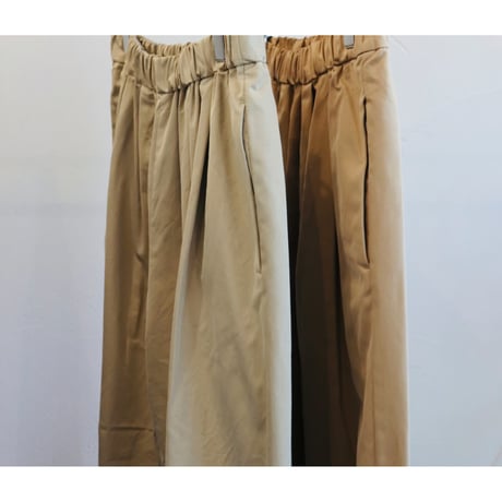 raha gabardine tuck easy pants