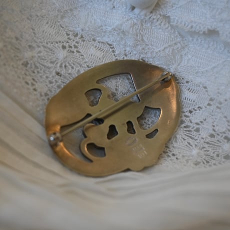Georg Jensen moonlight grape  brooch (oval)