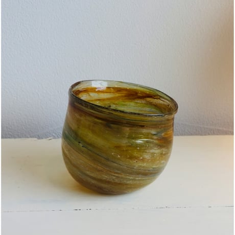 Mikko Merikallio signed art glass