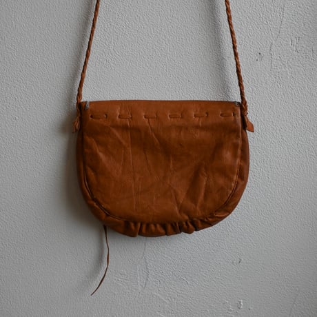 vintage saami shoulder bag with embroidery