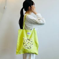 pot and tea 梅の花トートバッグ