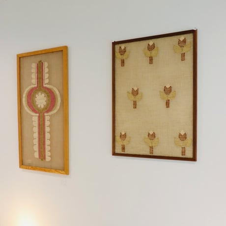 Finnish linen transparent tapestry