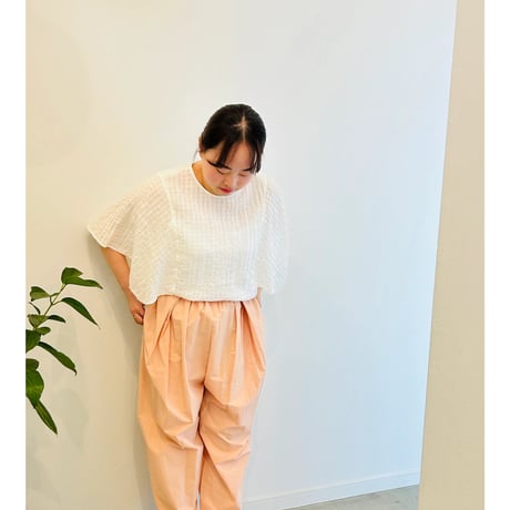 HAU  pants　'kapok'  pink