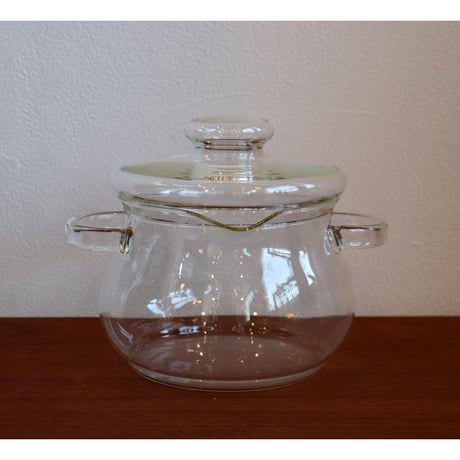Boda Nova glass casserole with lid