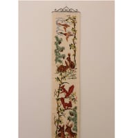 Vintage crosstitch tapestry