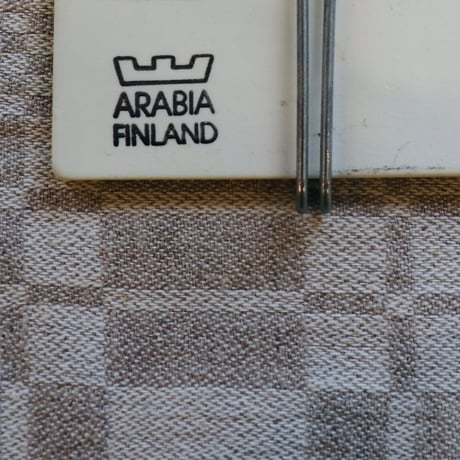 Arabia Helja Liukko Sundstrom wall plaque 'flowers'