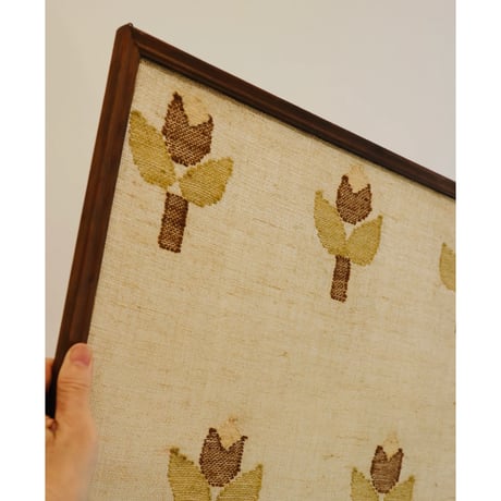 Finnish linen transparent tapestry