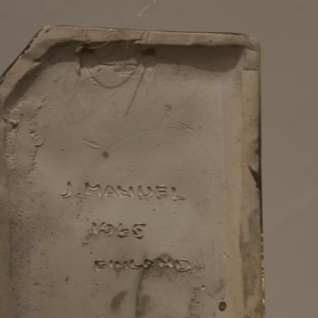 Josef Manuel wall plaque
