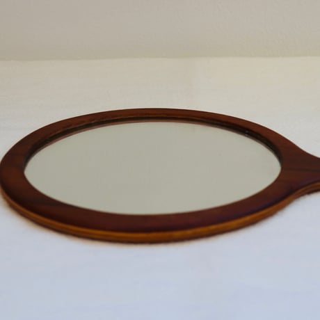 Vintage teak mirror