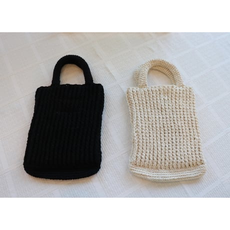 odnu handknitted tote bag small