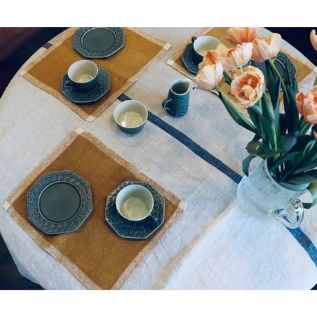 Tampella Dora Jung ’rustica' place mat beige