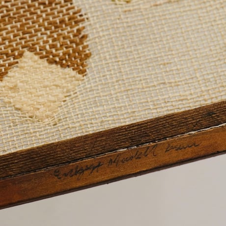 Finnish linen transparent tapestry