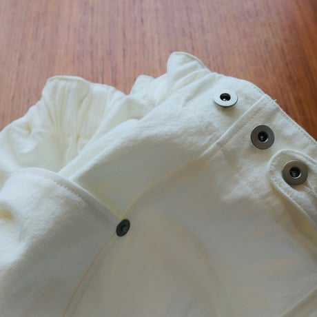 miho umezawa sun dry canvas unisex cocoon pants