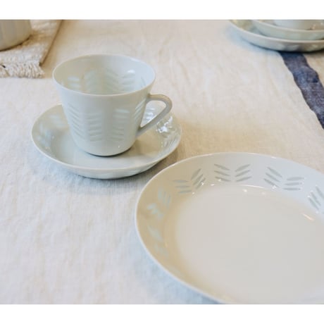 Arabia rice  coffee  c/s + dessertplate set  A