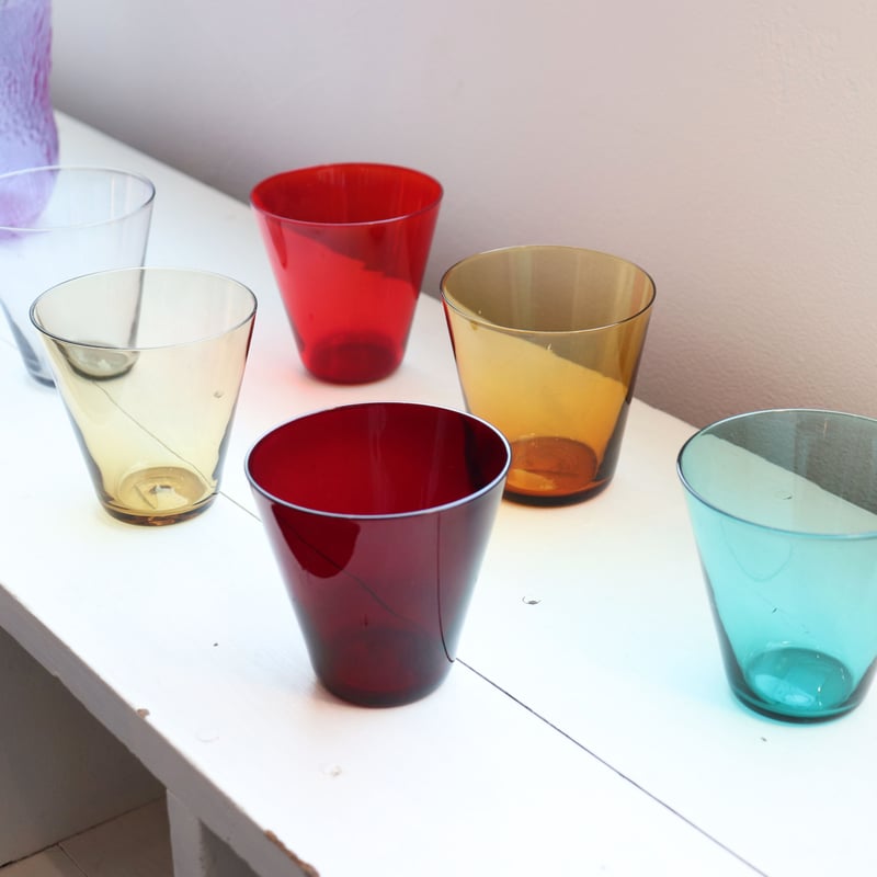 Nuutajarvi 2744 tumbler M ice grey | plum