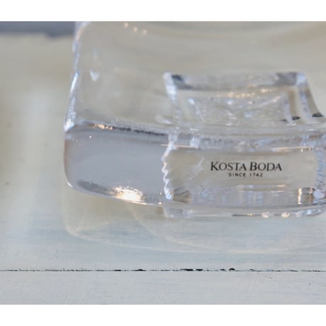Bertil Vallien glass square tray