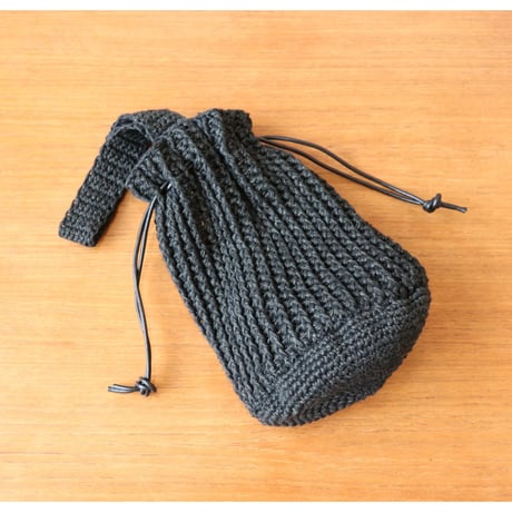 odnu handknitted 巾着bag