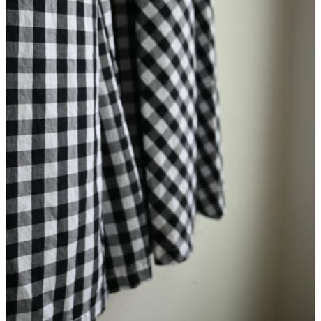 raha edodaki gingham check wide pants